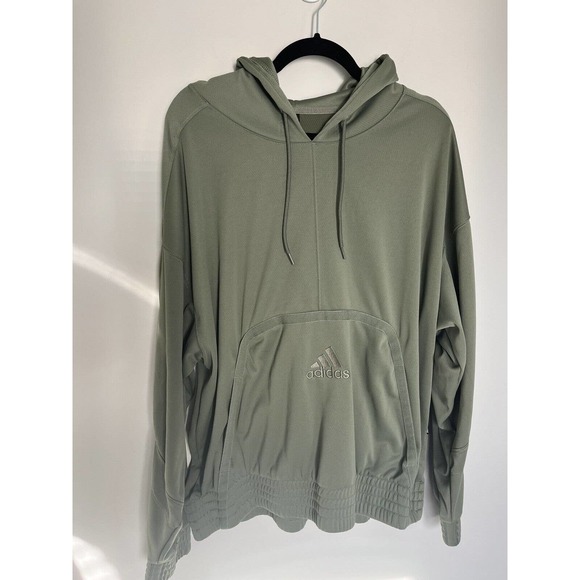 adidas Other - Adidas Mens Hoodie size XL, In great condtion in olive green LOGO